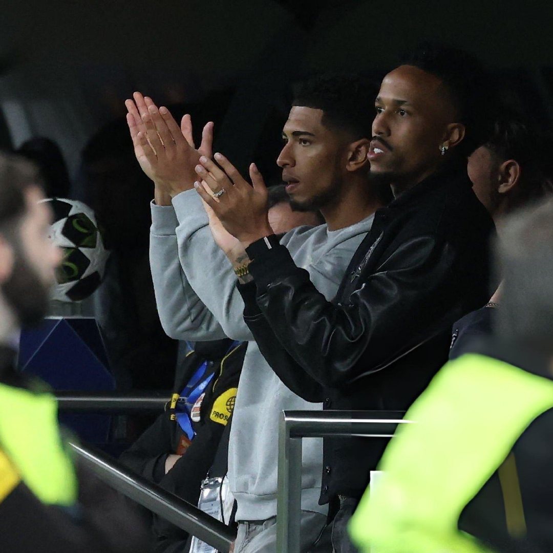 楚阿梅尼和贝林厄姆。皇马vs本菲卡