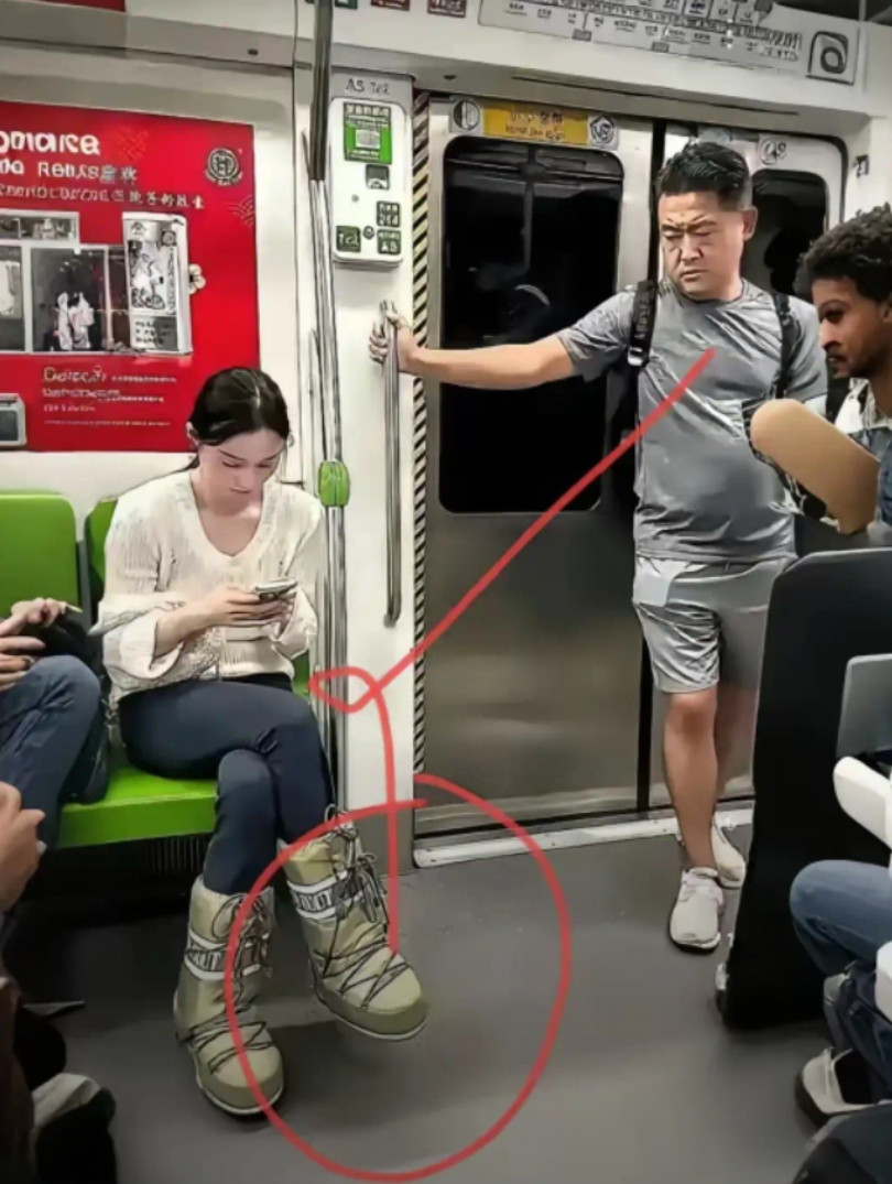美女这穿搭也是无敌了