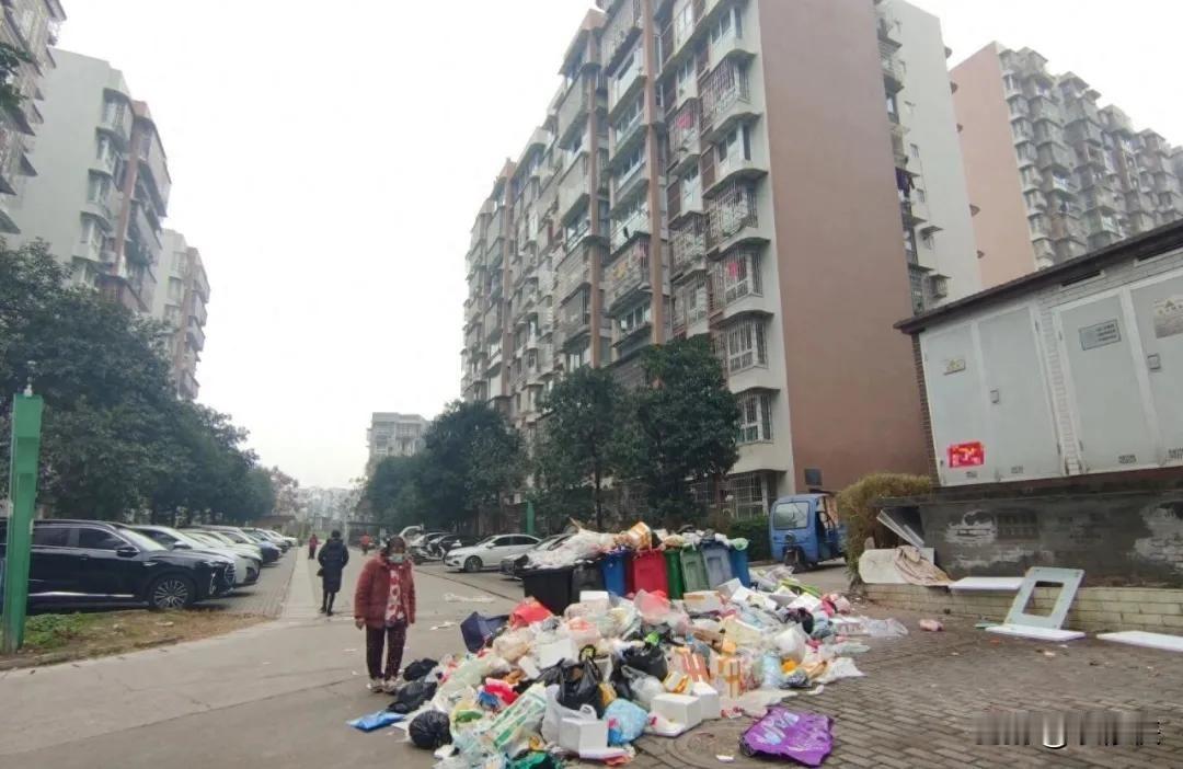 物业撤场第15天，业主群炸了！省下的钱不够赔，小区乱成“末日现场”！😱你敢信