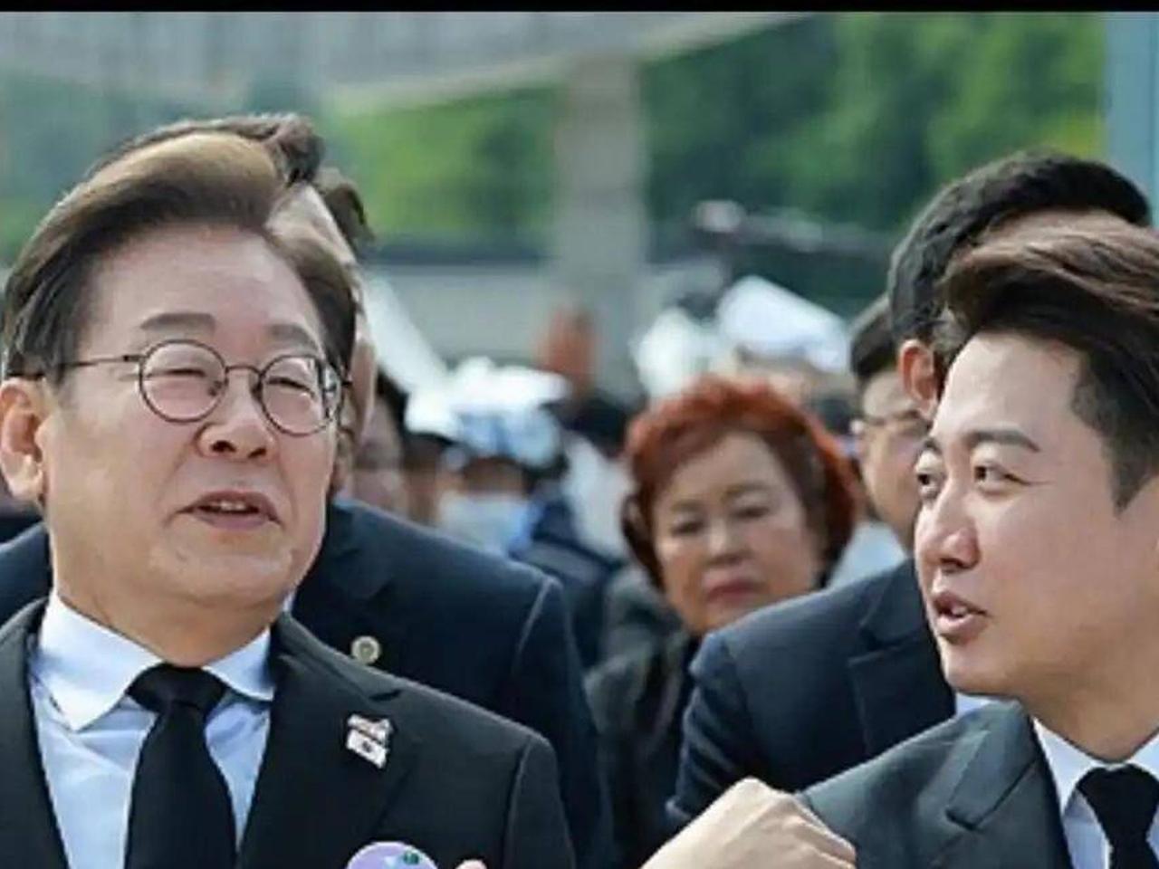 李在明果然手段狠辣，当着5000万韩国人的面，宣告尹锡悦最终结局有些画面你一旦