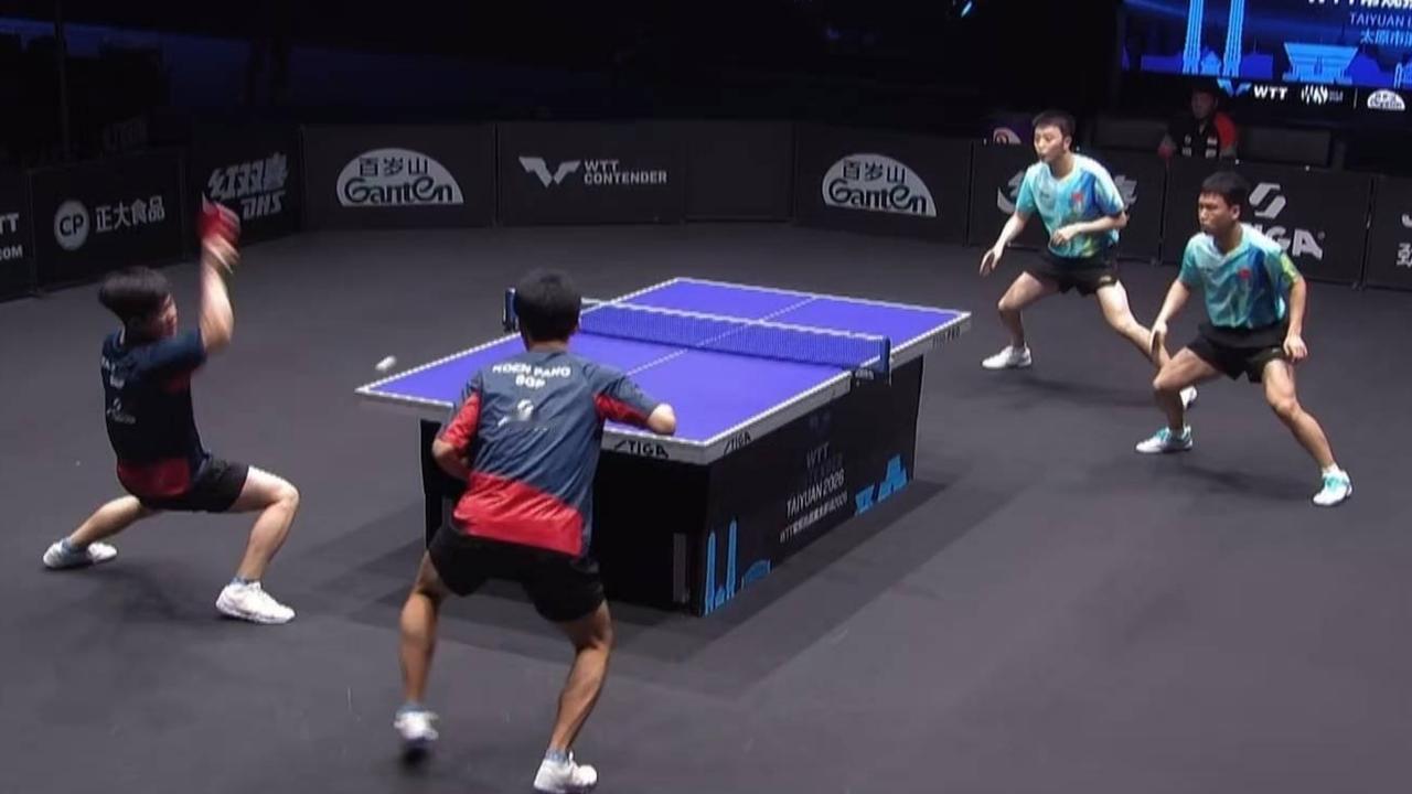 WTT太原常规赛战报！国乒连续传来好消息，两对男双组合3-2险胜！北京时间