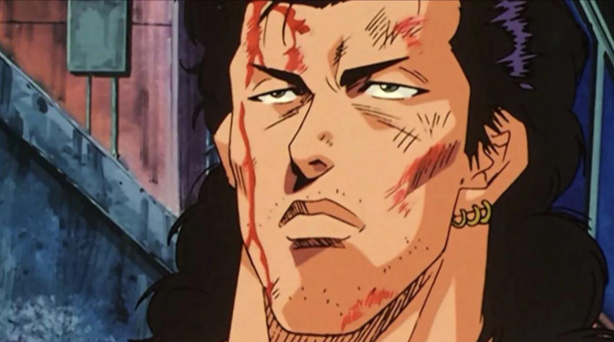 《灌篮高手》水货之铁男，看动漫画风像北斗神拳，街头混混大boss，一眼看去就是打