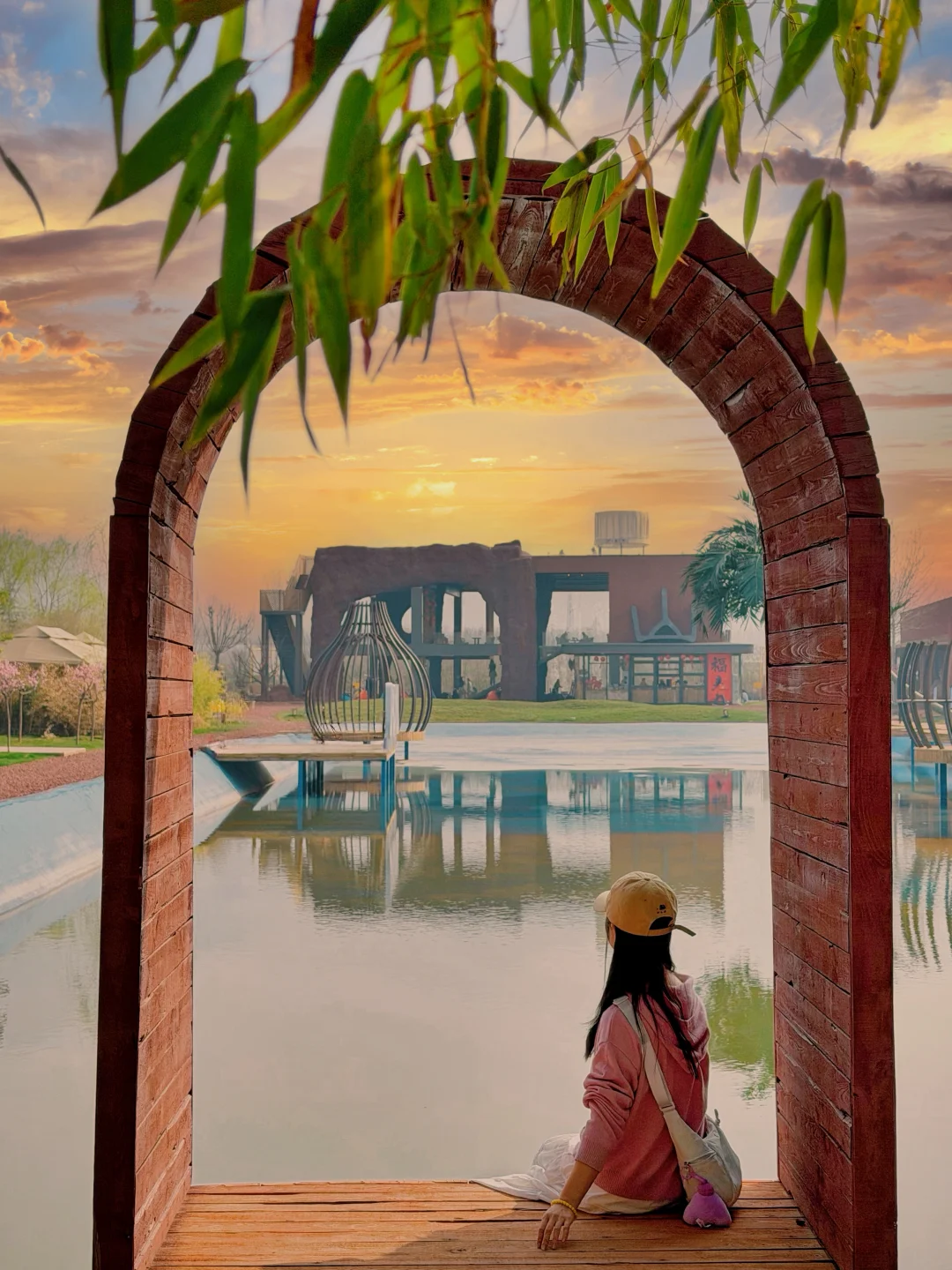 不在摩洛哥！在西安！藏在南山下的瀑布餐厅🍃