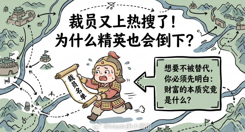 聊聊裁员！这几天裁员的消息又上热搜了。很多人很惊讶，但事实上对于资本来说，这些坐