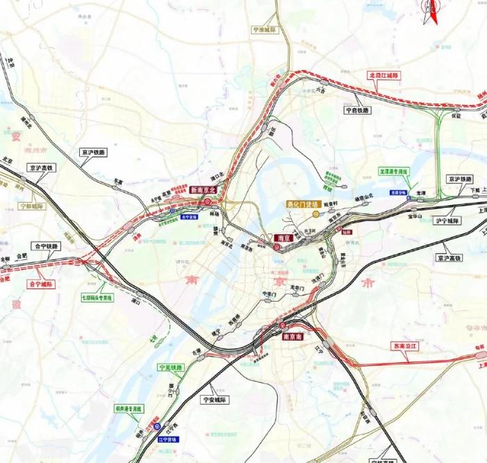 江苏13个高铁枢纽全景图：苏南领跑、苏北追赶，这张网正在重塑江苏三大"顶流"：