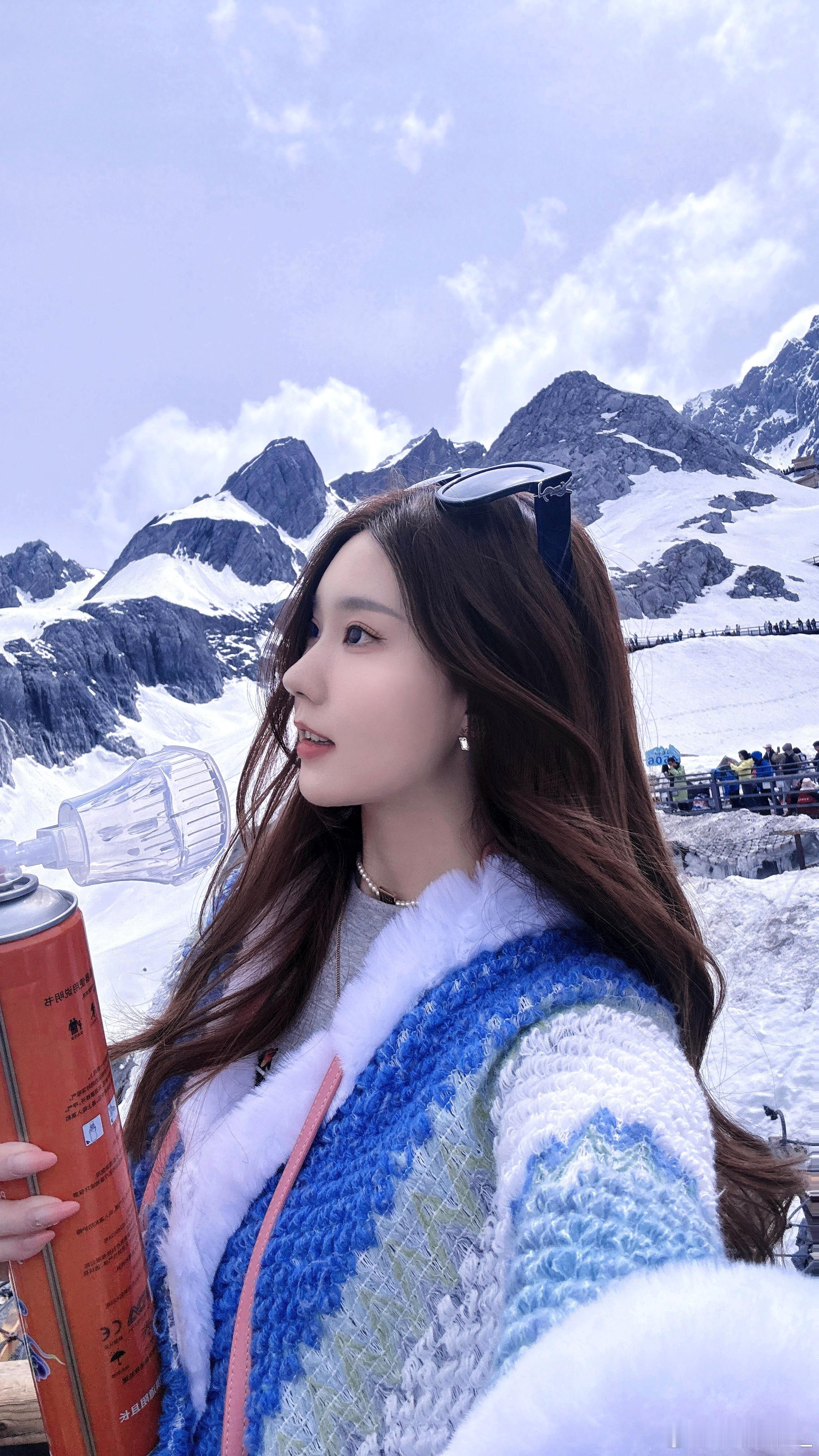拍到了蓝月谷和玉龙雪山🏔️感受4680的心跳记录治愈丽江旅行​​​