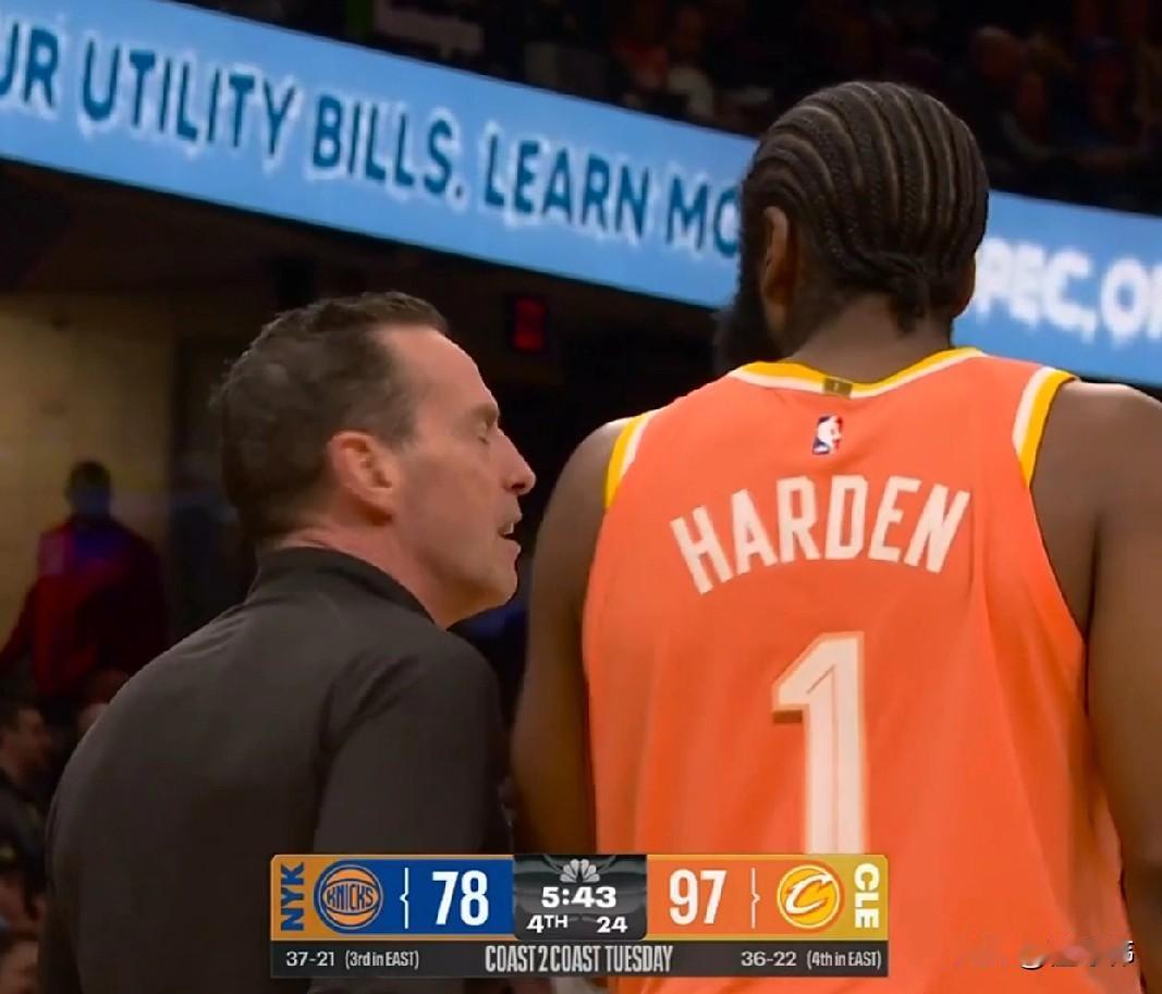 教练的绝对认可！阿特金森谈哈登：“我一直在说。”“哈登的到来。”“让