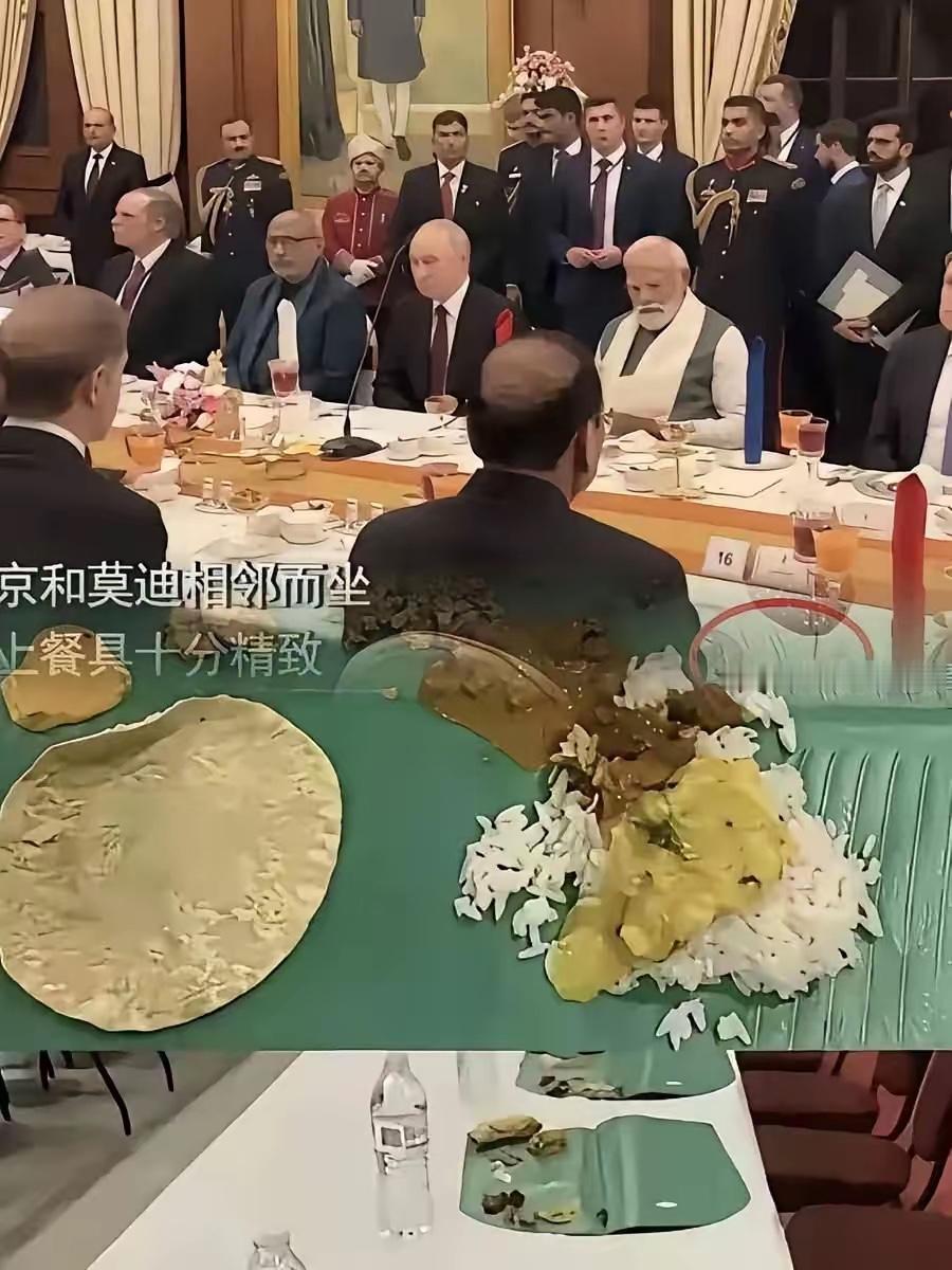 看着普京拿着叉子，对着那盘菠菜泥戳了又戳，愣是没敢下嘴。那股劲儿，真不是恶心，