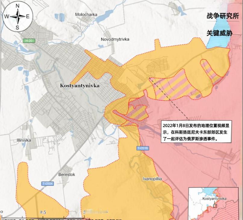 决战双子城之外围争夺：俄军在南翼战场继续渗透据未经证实的俄罗斯军事博主消息，