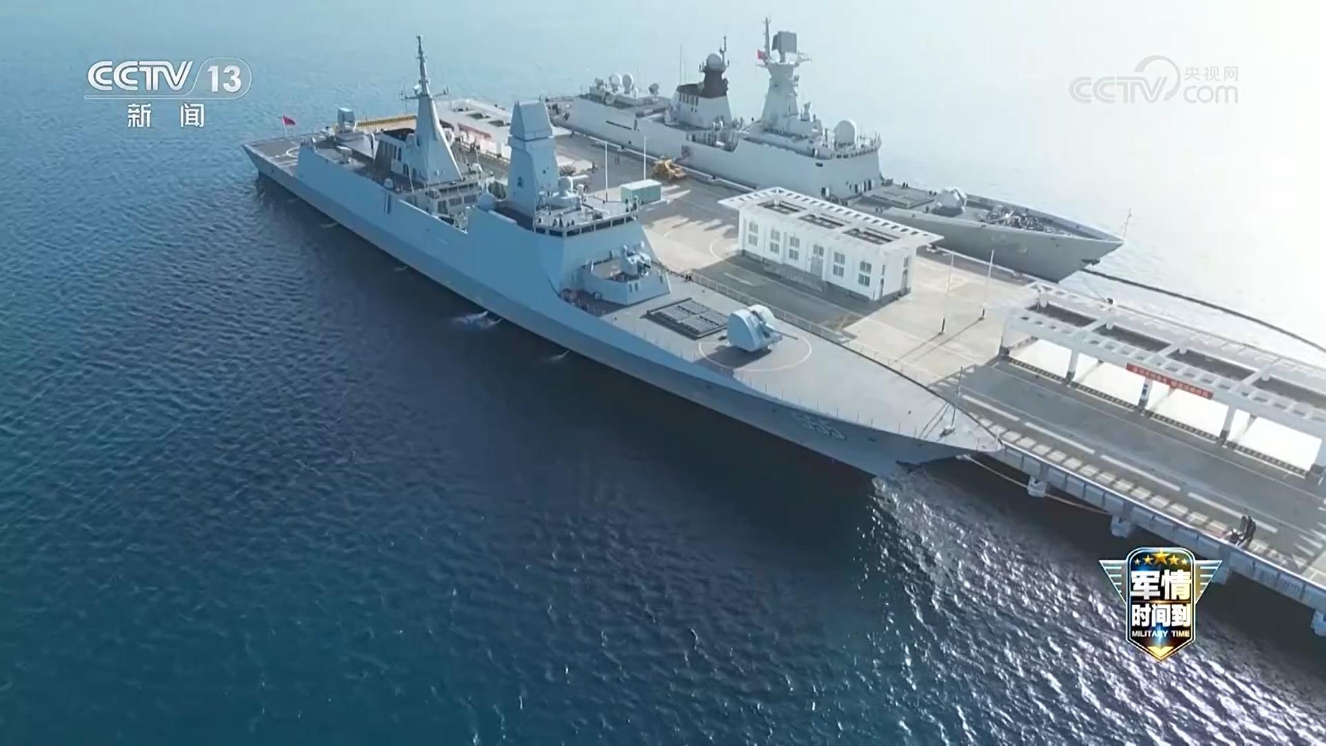 054A玉林舰、054B钦州舰广西舰队的两条054同框PK下颜值烽火问鼎计划中