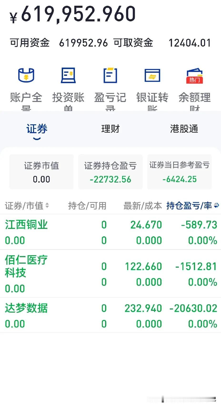 今日又亏损了六千多，持续亏损。通常而言，出现这种状况一般仅有三种可能：第一种是我