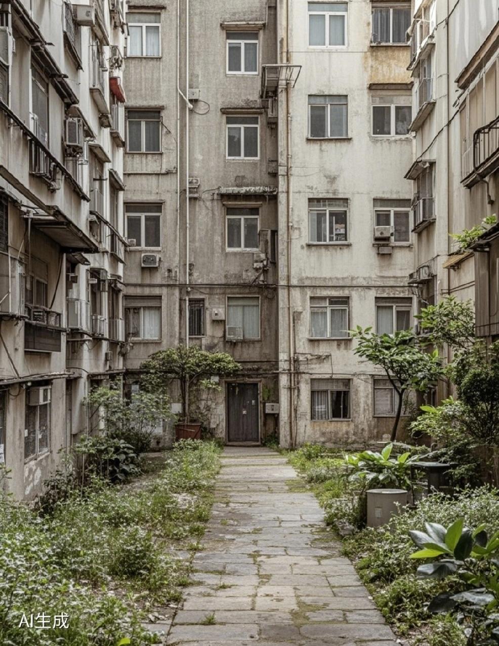 二三线城市老旧小区房价下跌明显，原因是多方面的。从数据看，2025年6月，二、三