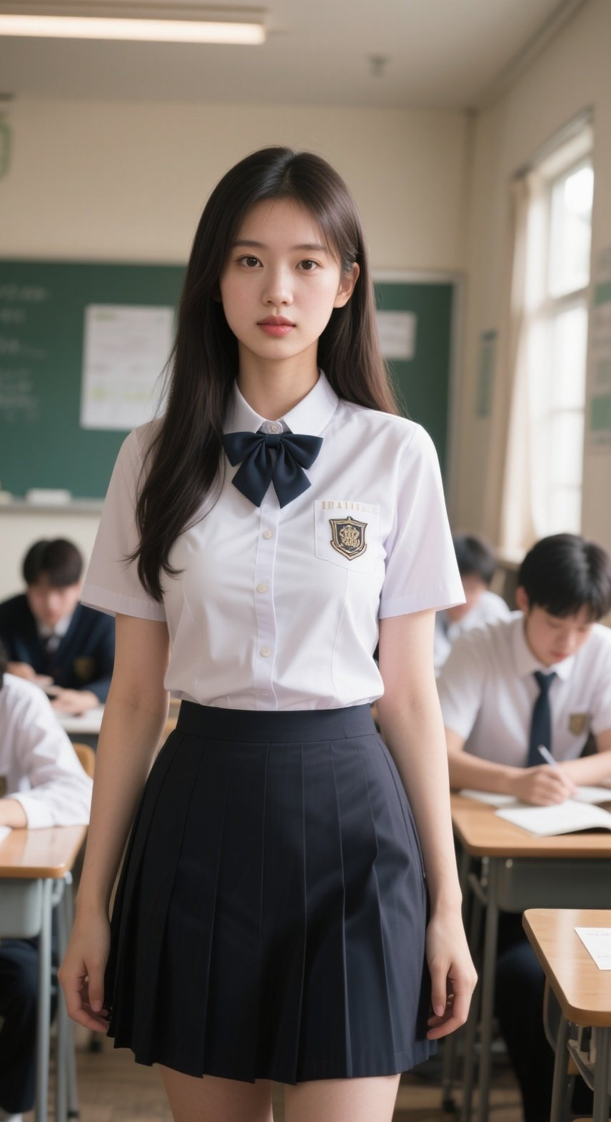 仙女系百褶长裙，转身瞬间美如画