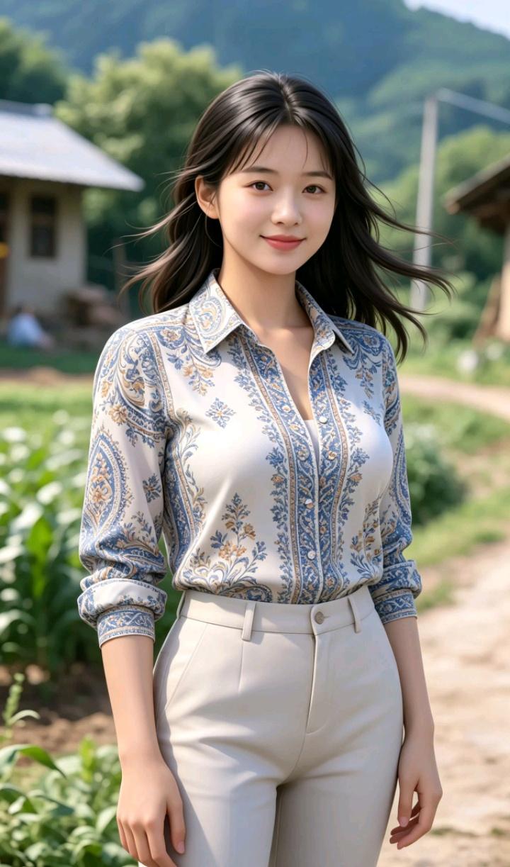 这姑娘穿得真好看，风景也美。一个女人成熟的标志是什么？女性成熟感悟气质中年女