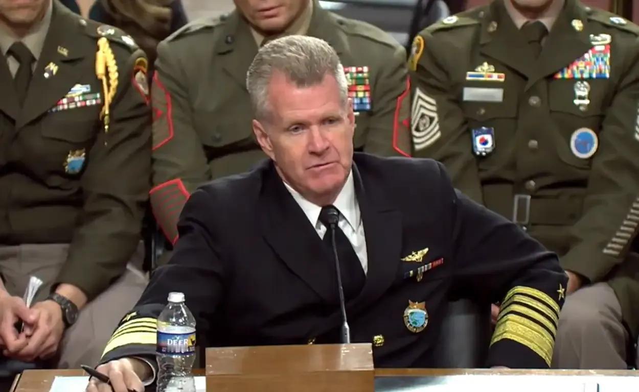 打不赢伊朗就欺负台湾。近日美国印太司令四星上将帕帕罗喊话台湾民进党：台湾的防务