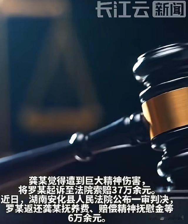 湖南安化，龚先生和罗某按乡俗办了婚礼，当时罗某已怀孕，次年1月孩子出生。之后两人