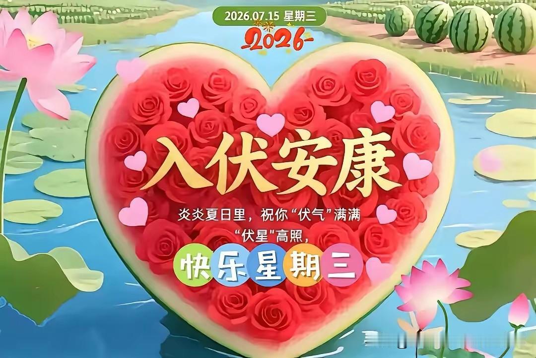 今日入伏，这意味着一年中最热的时候到啦！虽说伏天燥热难耐，阳光毒辣，走在街上热浪