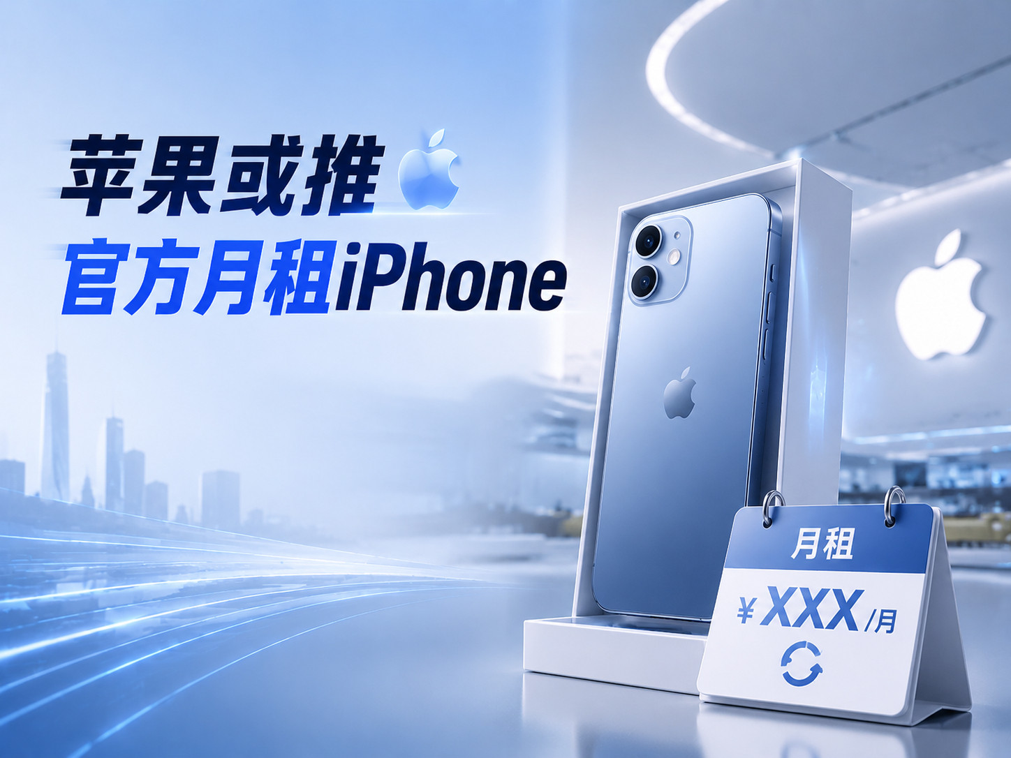 苹果拟推出月租iPhone，怎么说，卖手机之外，苹果也开始卖“使用权”了。如果A