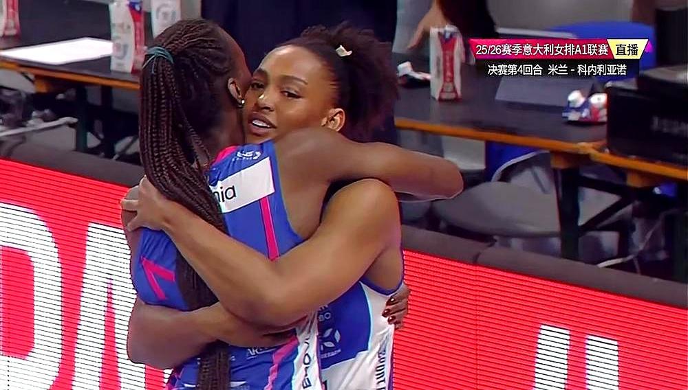 都说艾格努输给了哈克，其实，是输给了朱婷。米兰这场球，全队就一个战术：球