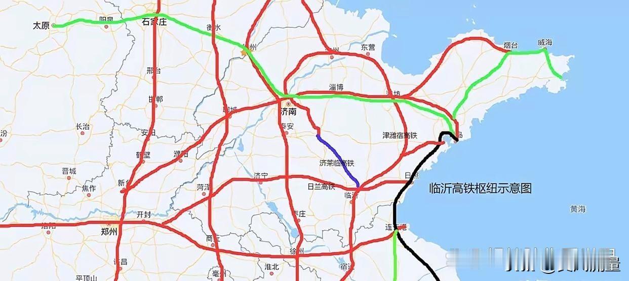 临沂，曾经的“铁路洼地”，如今即将成为高铁枢纽。曾经的临沂，虽然人口过千万，但