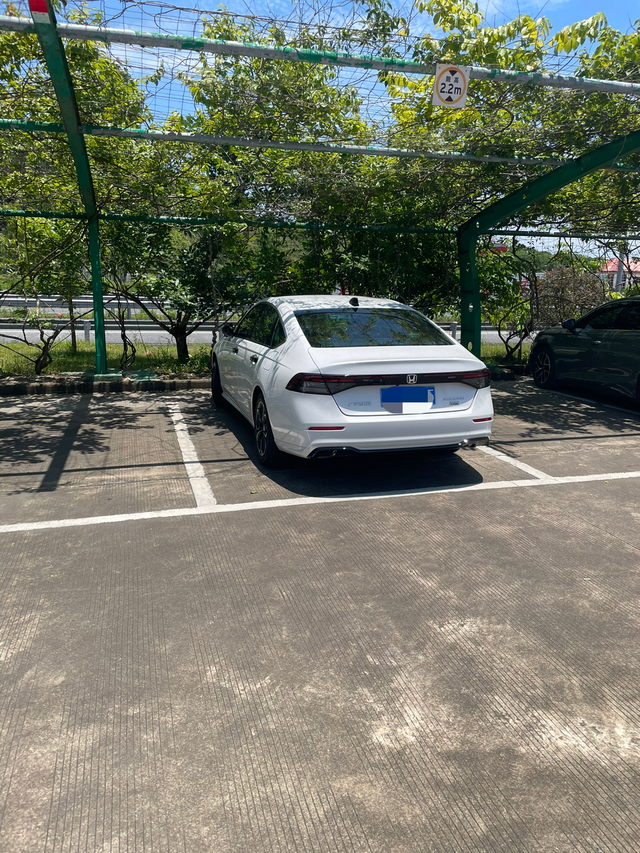 随拍记录一下雅阁十一代半运动豪华版，全款16个整落地，轮毂贴纸、卡钳套壳