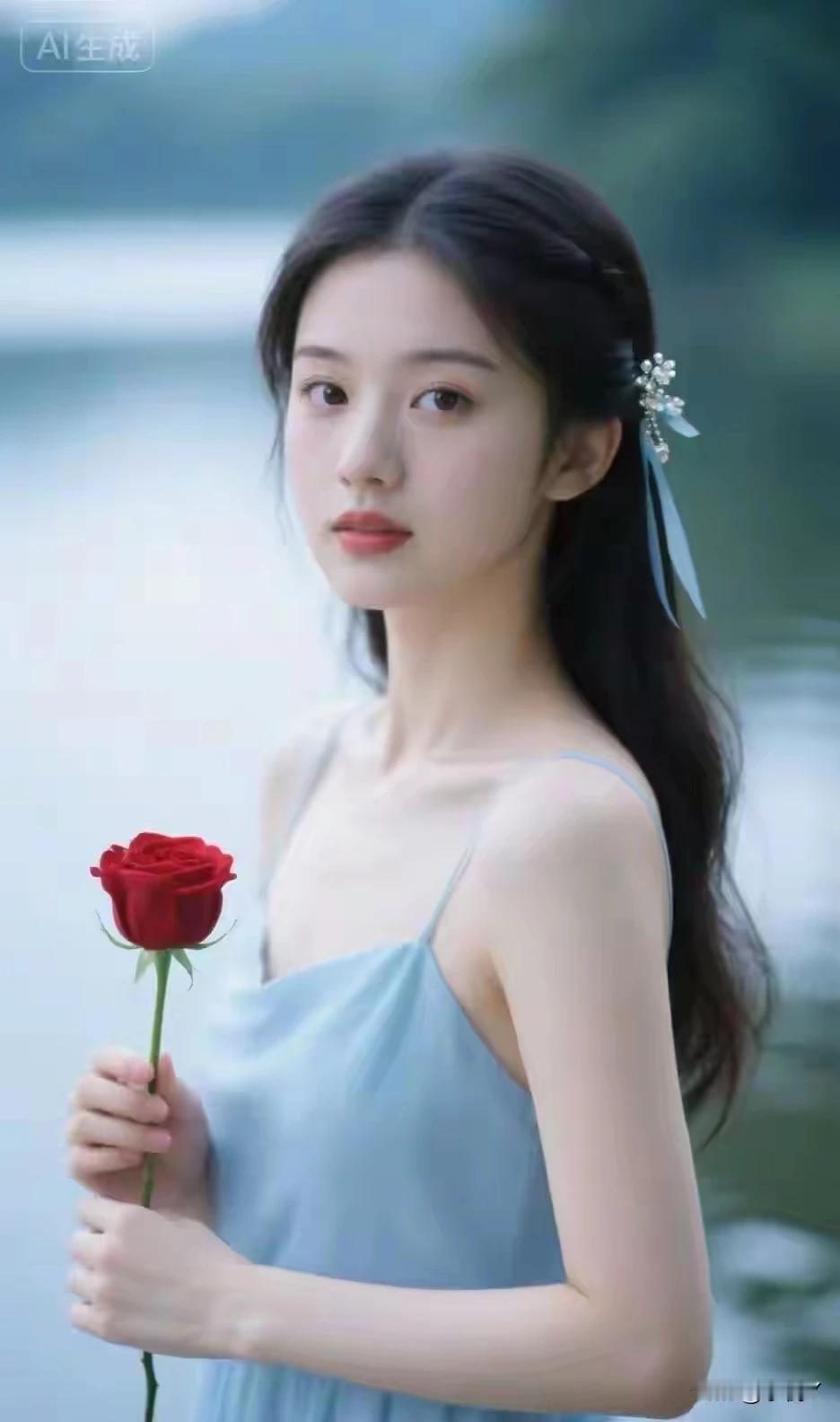 不胖不瘦一淑女，衣服穿戴很得体。一看不是平凡人，待字闺中寻知己。