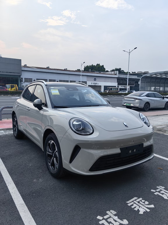 姐妹们，作为一个实打实的「无桩党」，我把欧拉5燃油版带回家了🌫️先说颜色——冰川灰这个色真的越看越