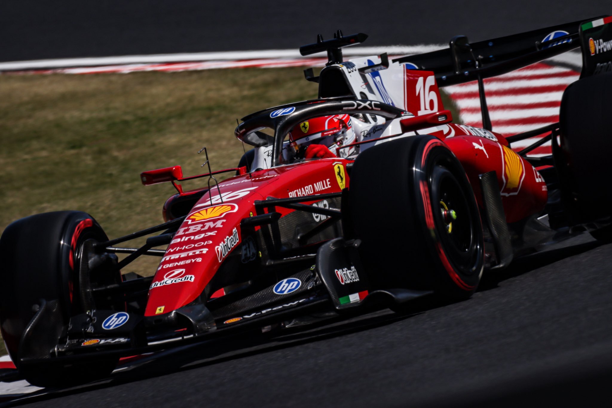 勒克莱尔赛季至今三场大奖赛排位赛澳大利亚：P4中国：P4日本：P4f12026f