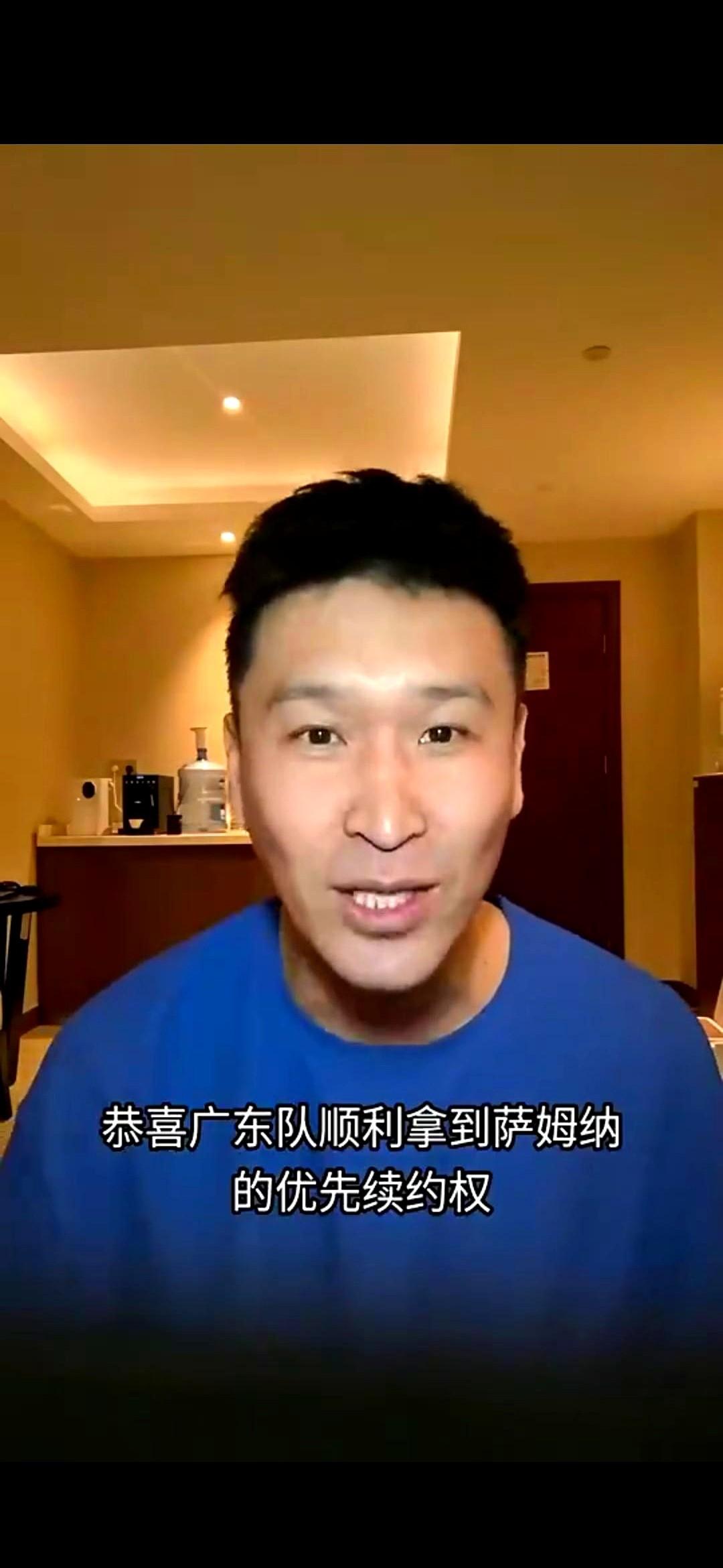霍楠最近谈萨姆纳交易的话，信息量藏都藏不住！作为四川队副总，他说之前不好多说，是