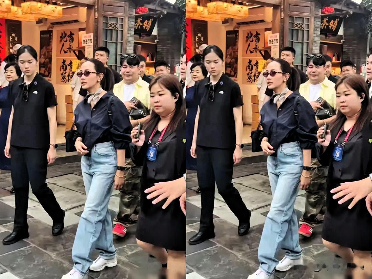 泰国总理夫人到访成都，了解她街头装扮后，我陷入沉默。她的T恤499元，牛仔裤