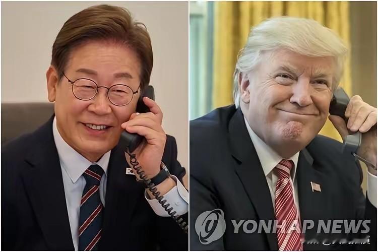 5月17日晚上，紧跟着高市早苗的步伐，韩国总统李在明也与特朗普进行了电话通话，讨