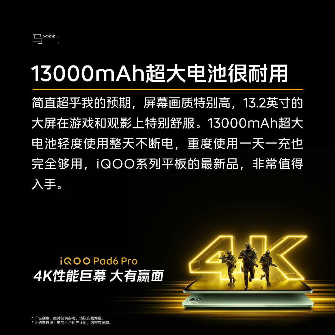 iQOOPad6Pro看了一圈真实用户评价，我觉得这款平板真的很不错，应该是