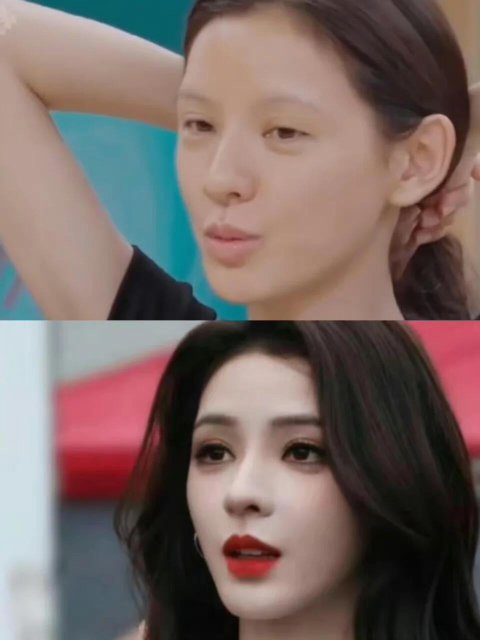 像浪姐这么真实的节目很少了，她们的素颜是真素颜啊，没有化妆的修饰，也依旧能看出底