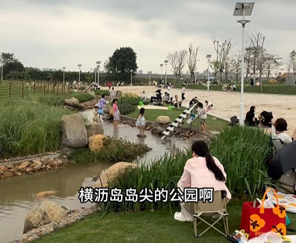【横沥岛尖可以玩水玩沙啦！】南沙周末露营、亲子游玩又有好去处啦！近日，广州南沙国
