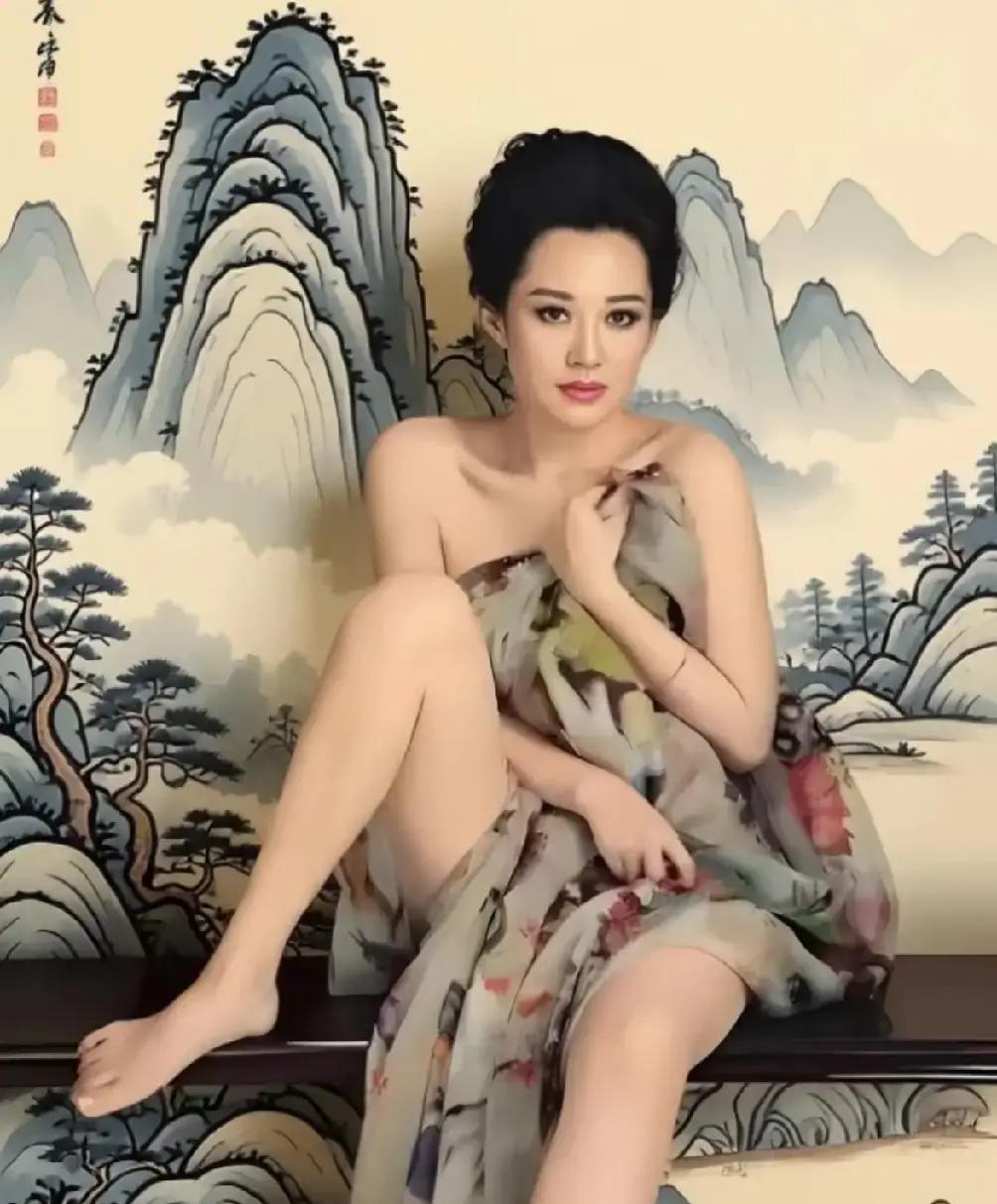 许晴50岁那年，“脱得精光”。姜文在发布会上夸她屁股是“美啊”！2018年《