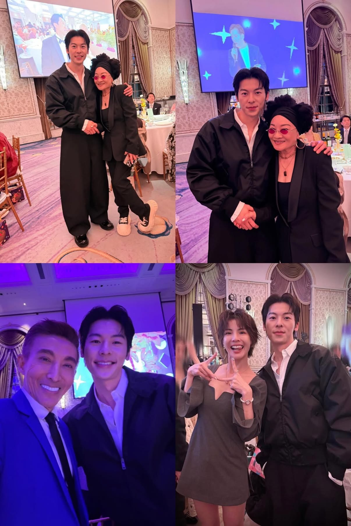 不知道的以为参加许光汉婚礼，全在晒许光汉合照hhhhhhhhh无人care陈汉