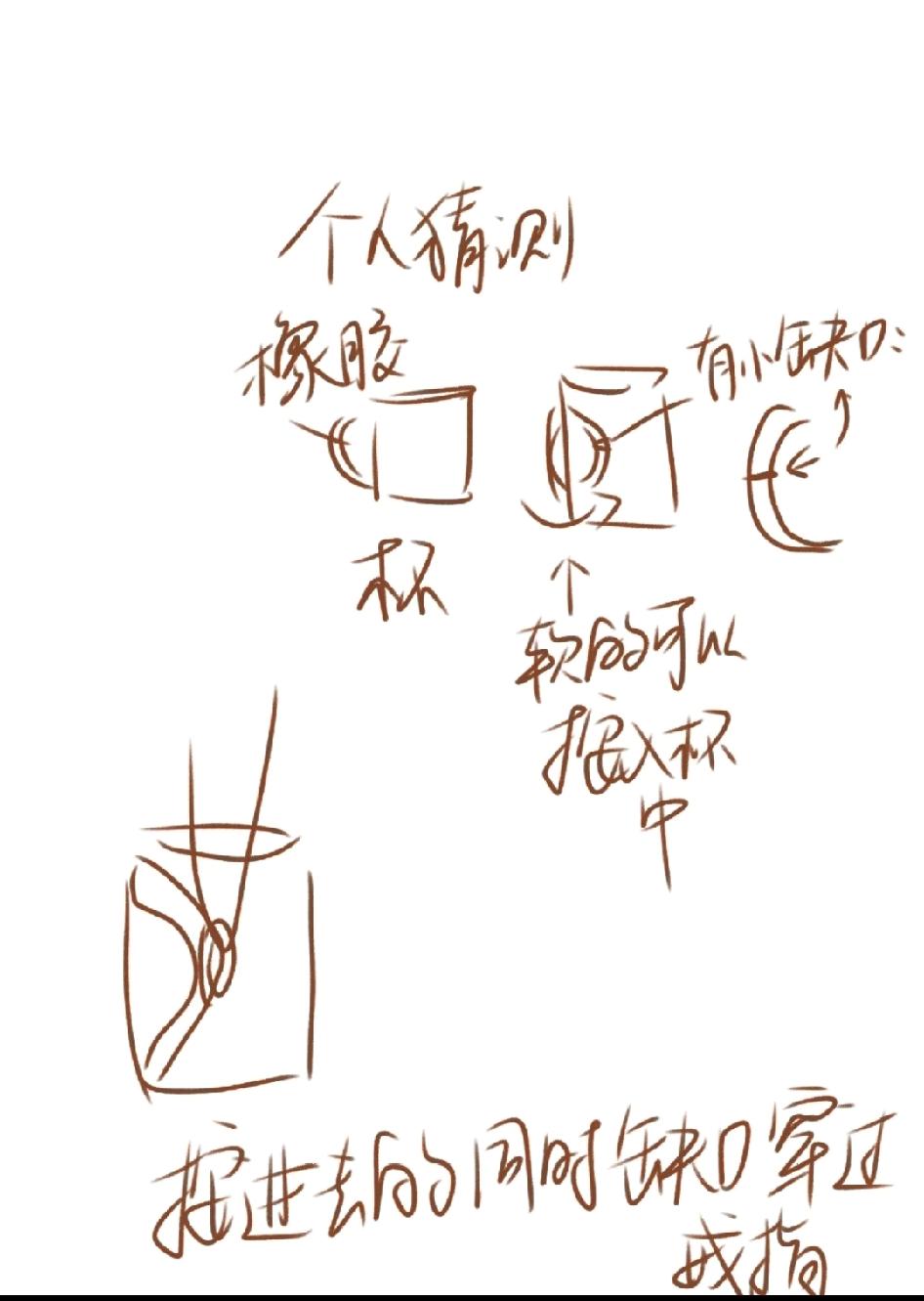 果然一觉起来，春晚的魔术就被破解了，大体就是道具+app。有网友画出道具玻璃杯