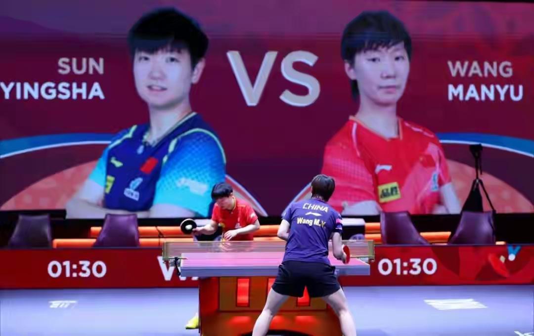 我们也应思维方式方法要改变一下，有的栏目问孙颖莎漂亮吗？王曼昱漂亮吗！这样问我们