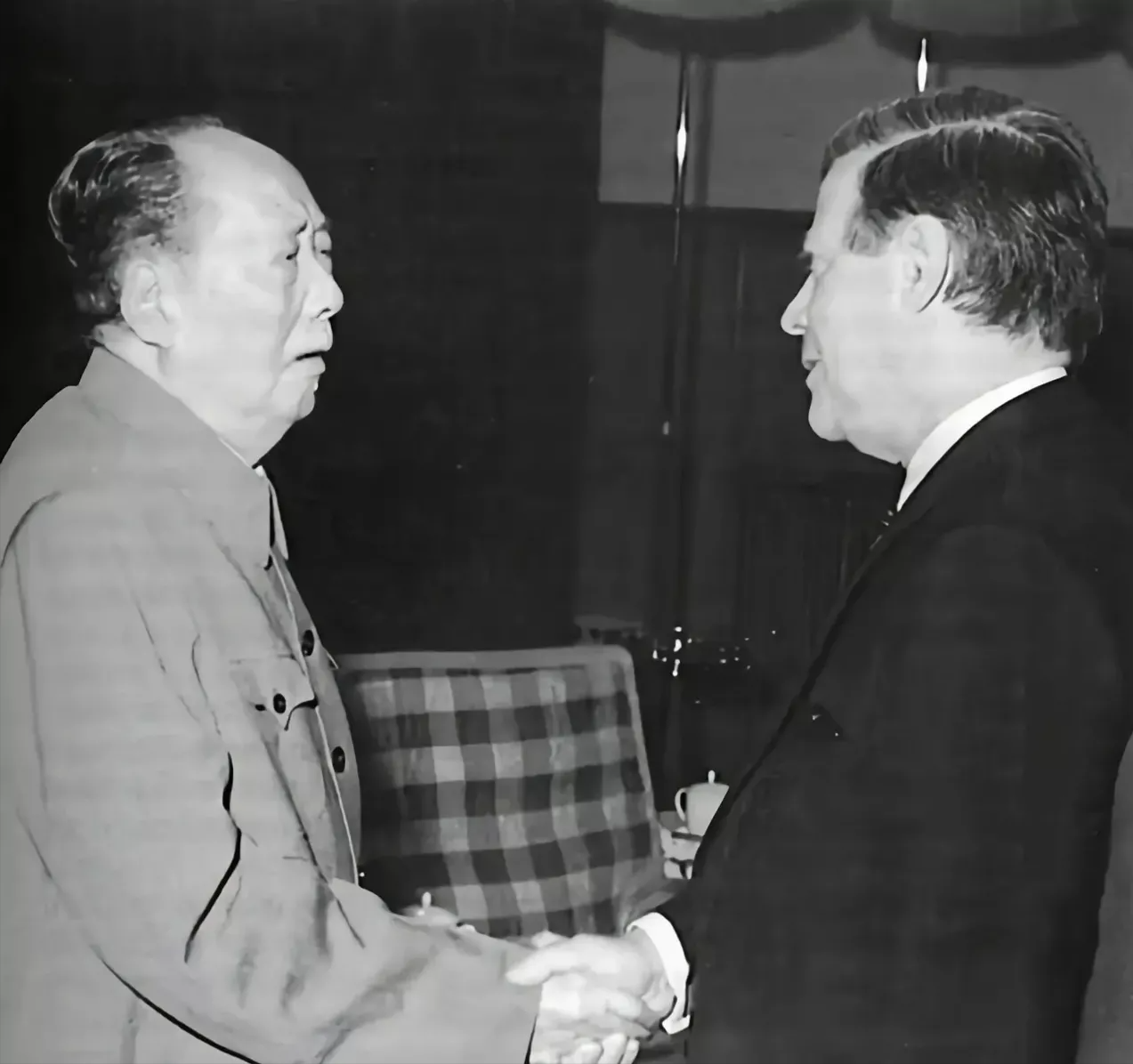 1975年，西德总理施密特站在毛主席病榻前，开口就是一句：“欧洲必须联合起来，抗