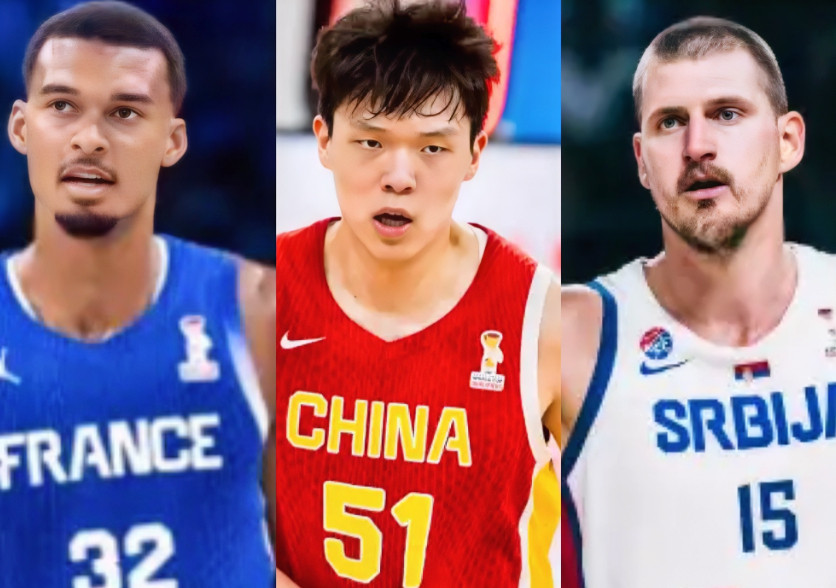 来看看世预赛10大NBA中锋的数据表现：1、文班亚马（法国）——两场比赛场均20