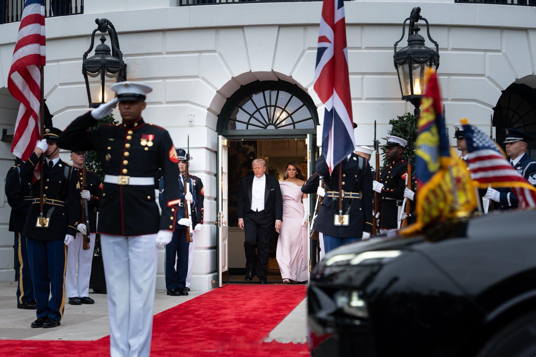 英国王室2026年4月28日，查尔斯三世和卡米拉王后在白宫参加国宴🇺🇸值