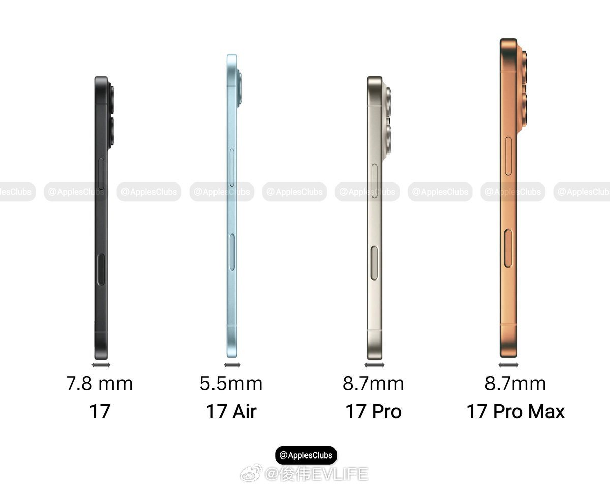 iPhone17Air薄是真的薄，但这电池也是真的小​​​