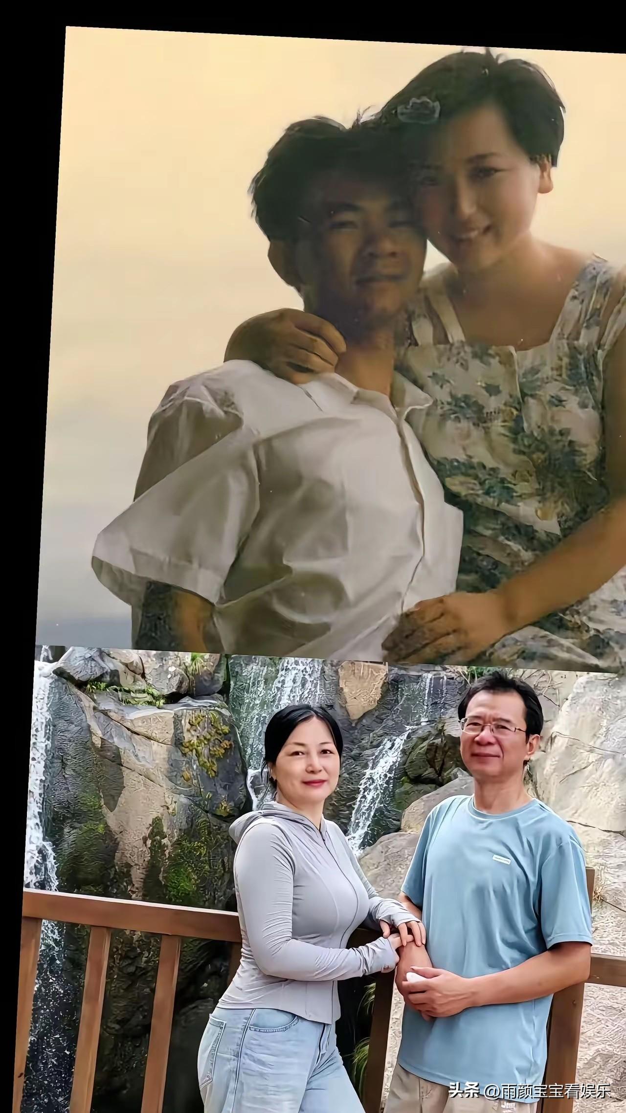 同样两个人，相隔30年的时间！