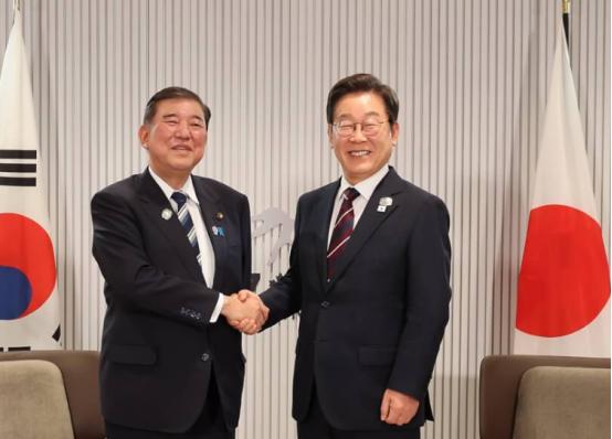 大选前还骂尹锡悦是日本傀儡，李在明当着石破茂的面，改口两国“密不可分” 日前