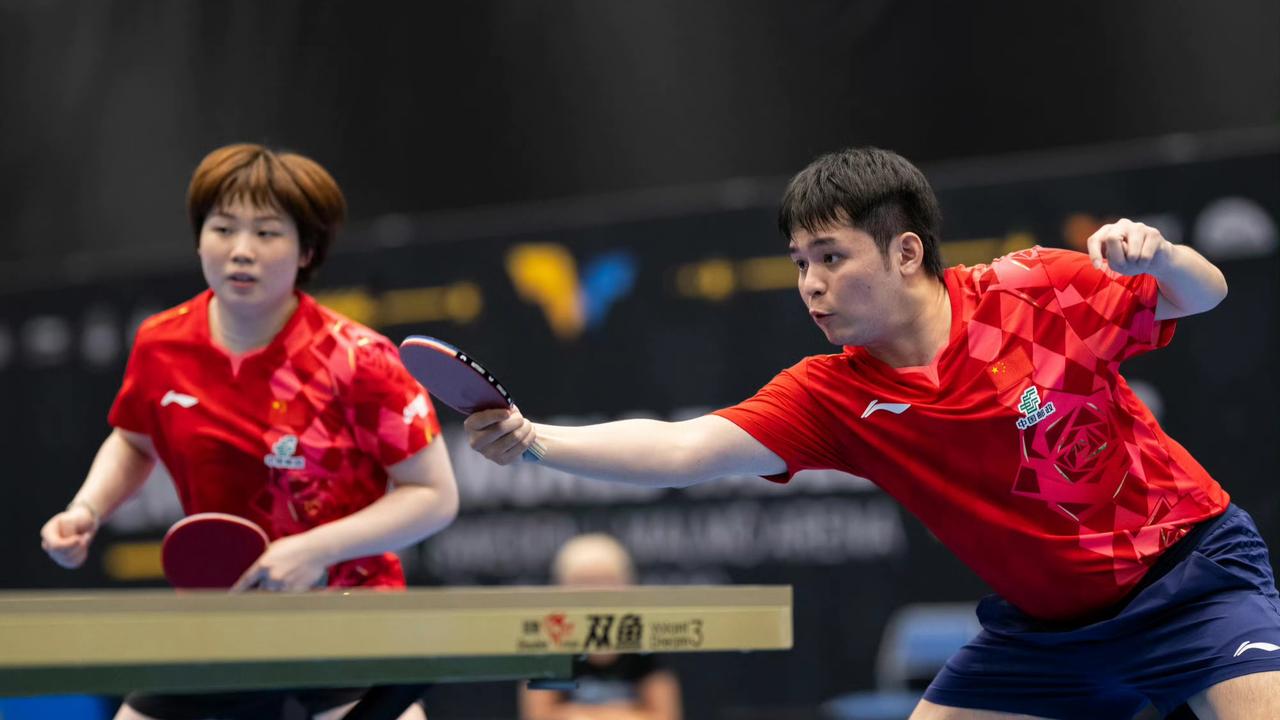 WTT瑞典大满贯一夜混双四强全部出炉！国乒独苗3-0突围，动漫组合继续前进！