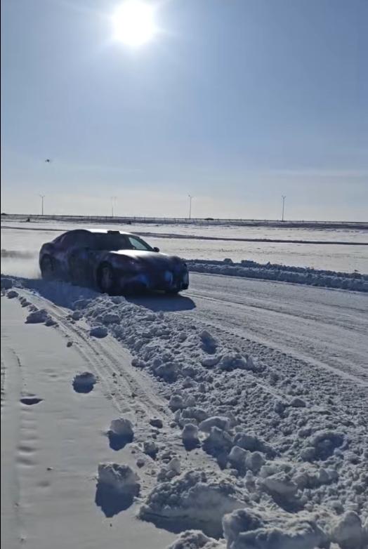 一场测试背后,看华为与上汽如何定义尚界Z7新豪华尚界Z7的雪地视频,我看出了点