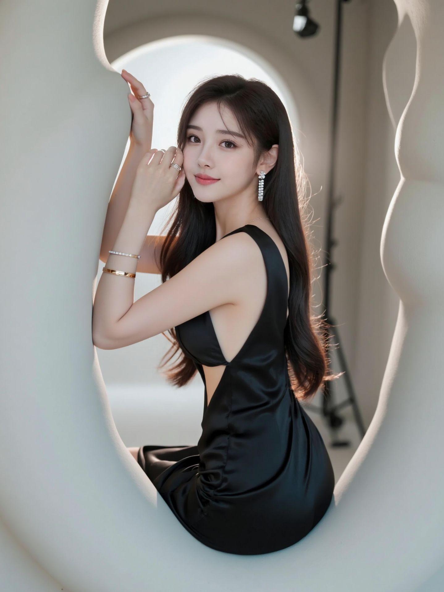 AI深V时尚写真  原来ai写真可以这么美  谁拍谁好看 美出高级感