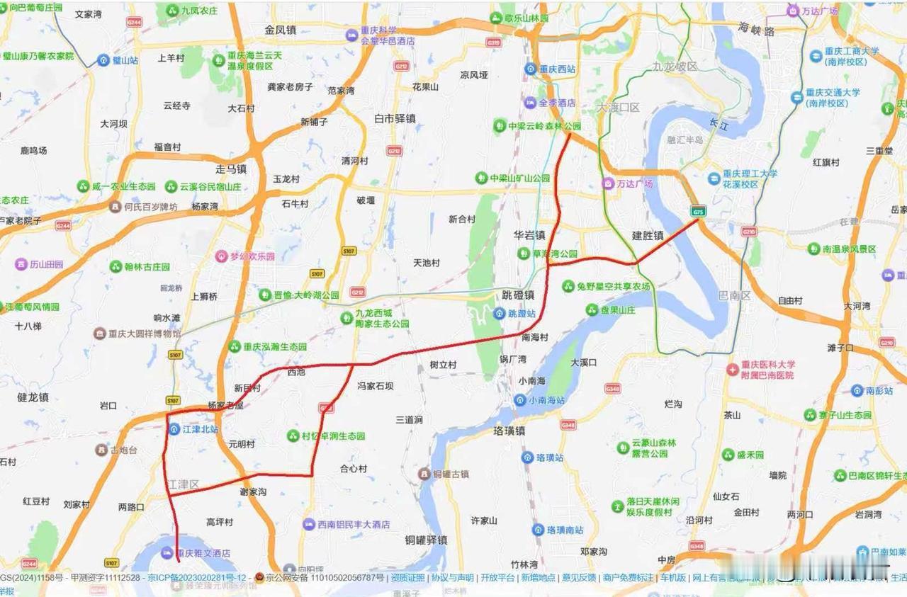 二纵线陶家隧道通车在望，最大赢家当属江津重庆主城西南方向重要的出城通道——陶家