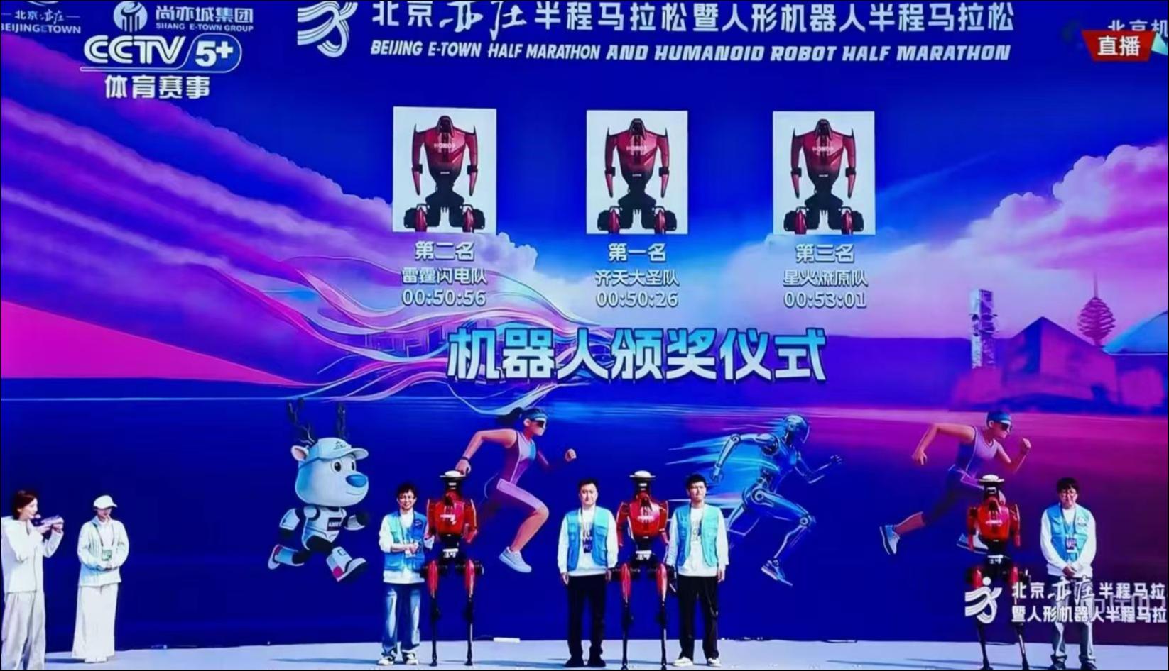 一年时间, 机器人从“马拉松笑话”到超越“最强人类”