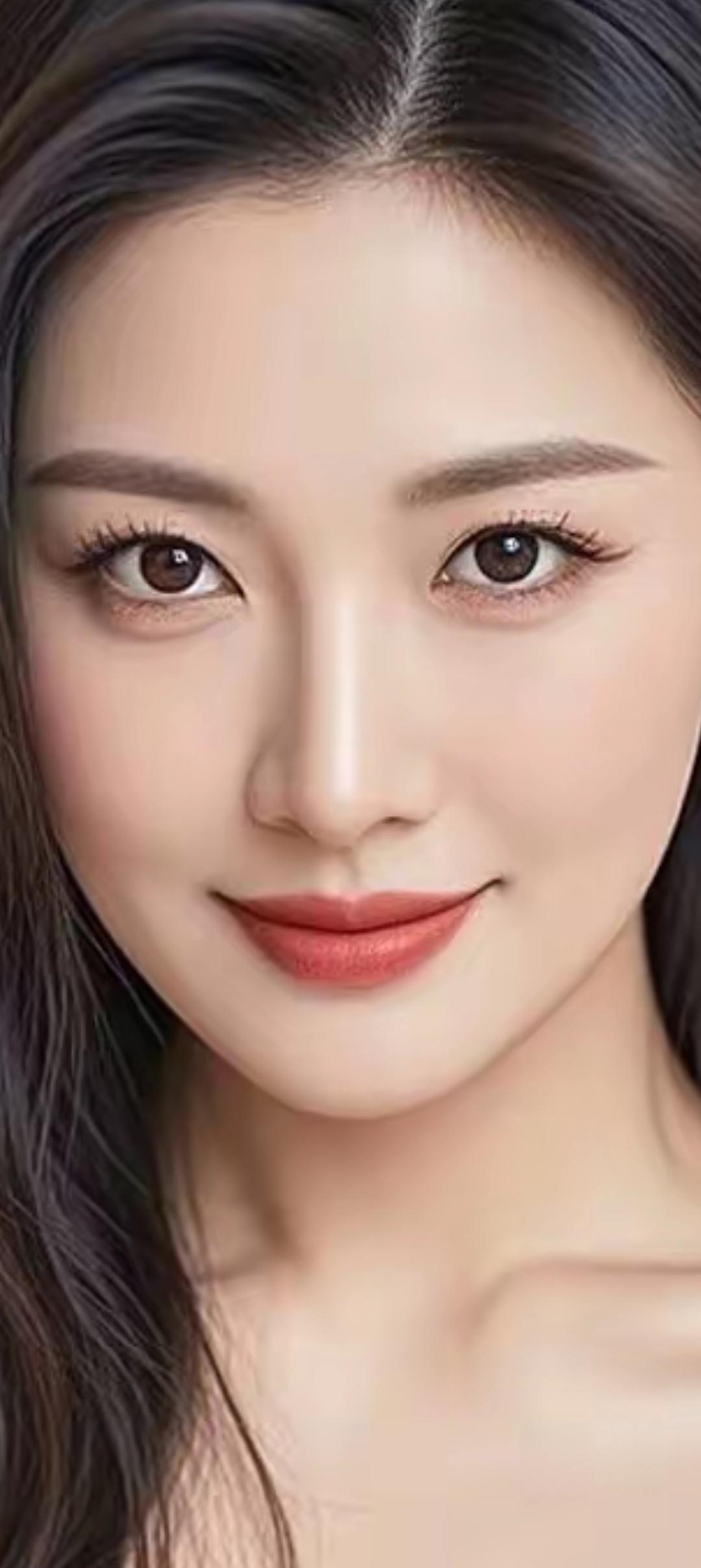 温柔甜美的微笑，让人心动的美丽瞬间